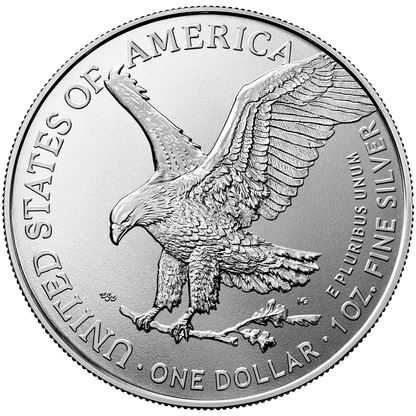 2025 State Flags Silver Eagle - Michigan Limited Edition - CoinsTV
