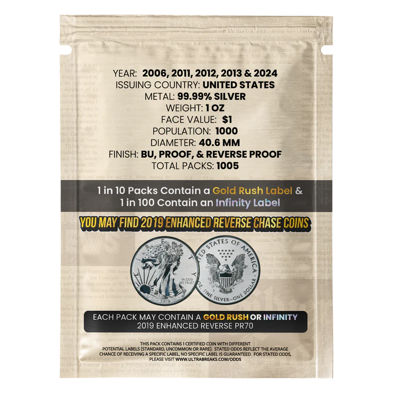 UltraBreaks Special Edition Silver Eagle - CoinsTV