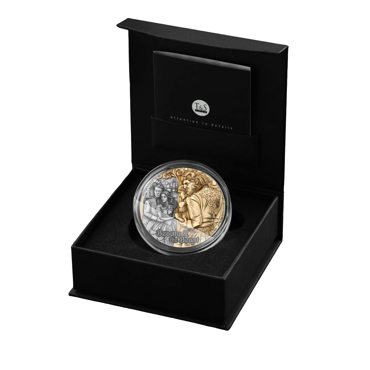 2024 Cameroon Beauty & the Beast 2 oz Silver Coin - CoinsTV