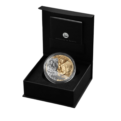 2024 Cameroon Beauty & the Beast 2 oz Silver Coin - CoinsTV