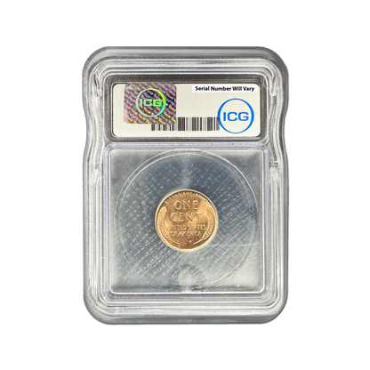 1958-D Lincoln Cent - Last Year of Issue - ICG MS67 RD - CoinsTV