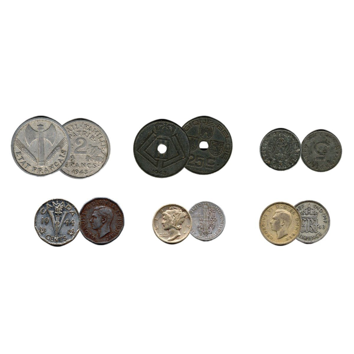 D-Day: 75th Anniversary Collection (Six Coin Boxed Set)