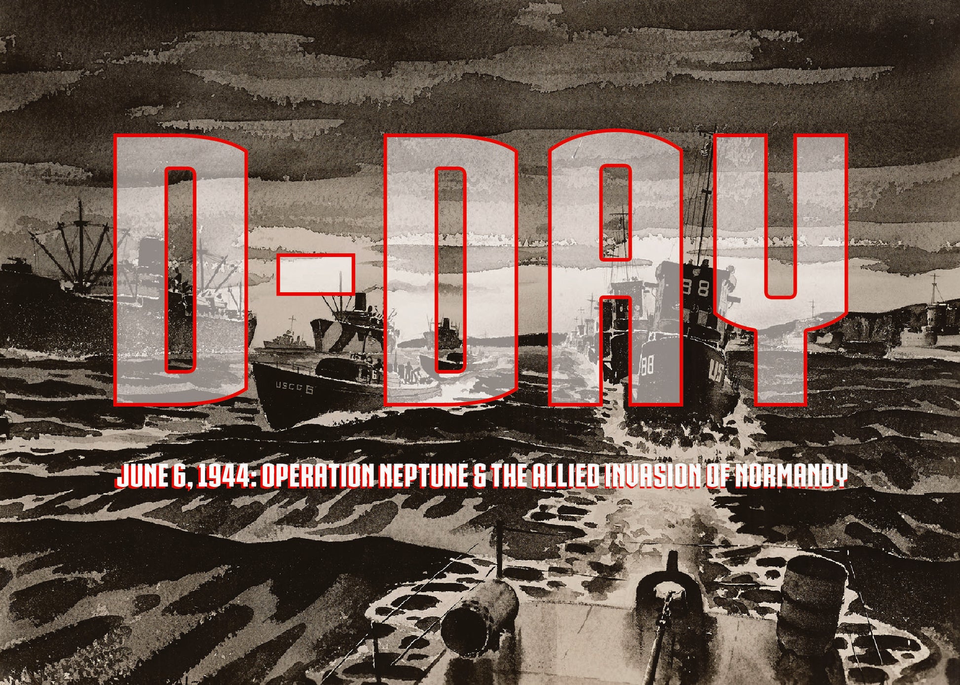 D-Day: Operation Neptune & The Allied Invasion of Normandy 5 pc Album - CoinsTV