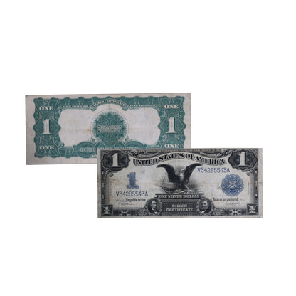 1899 $1 Dollar Silver Certificate Black Eagle