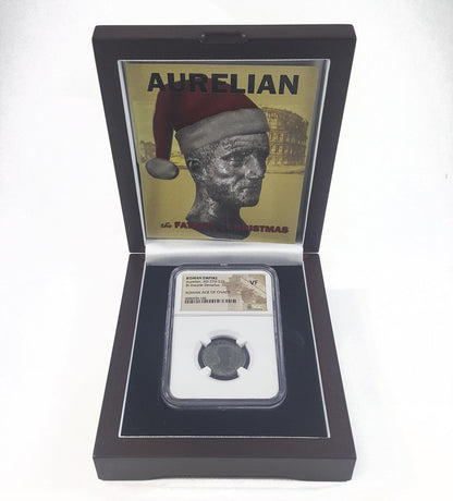 Aurelian: The Father of Christmas 270-275 AD - NGC VF (Box) - CoinsTV