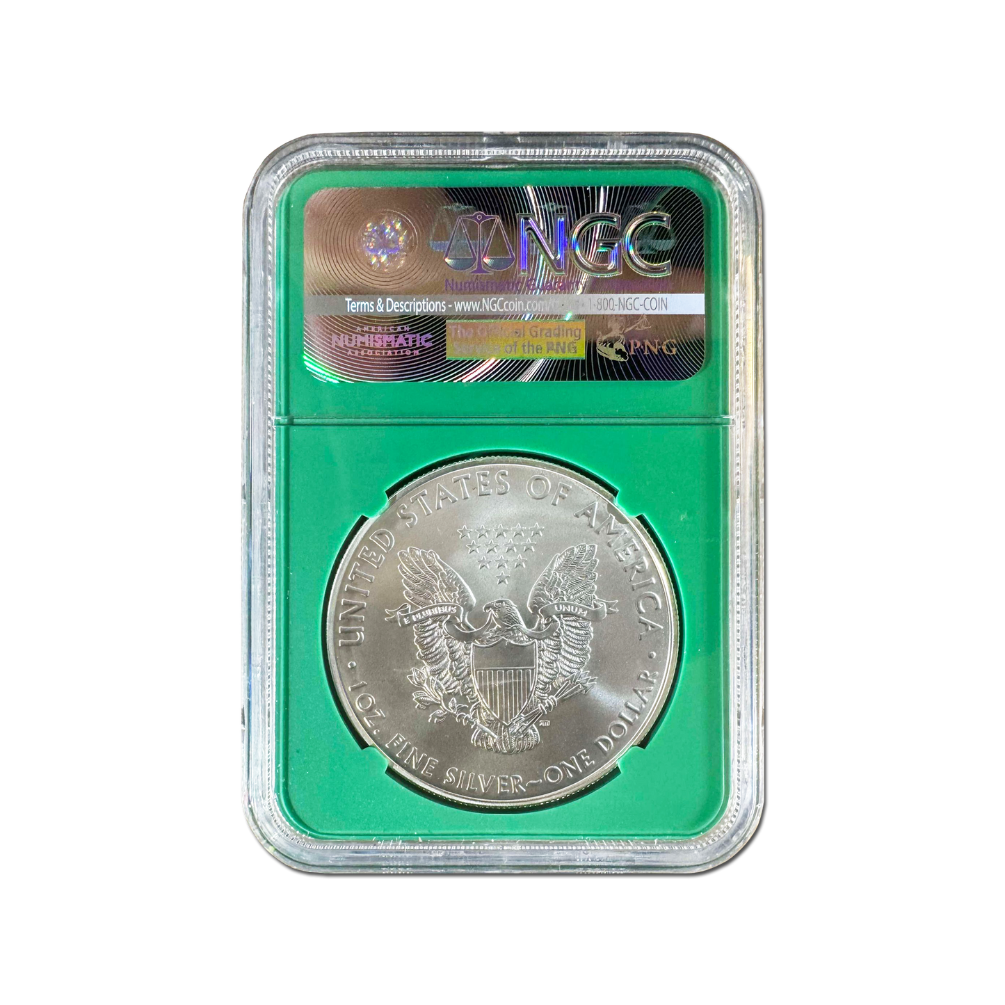 2018 Silver Eagle - Monster Box Label - NGC MS70 Early Releases - CoinsTV