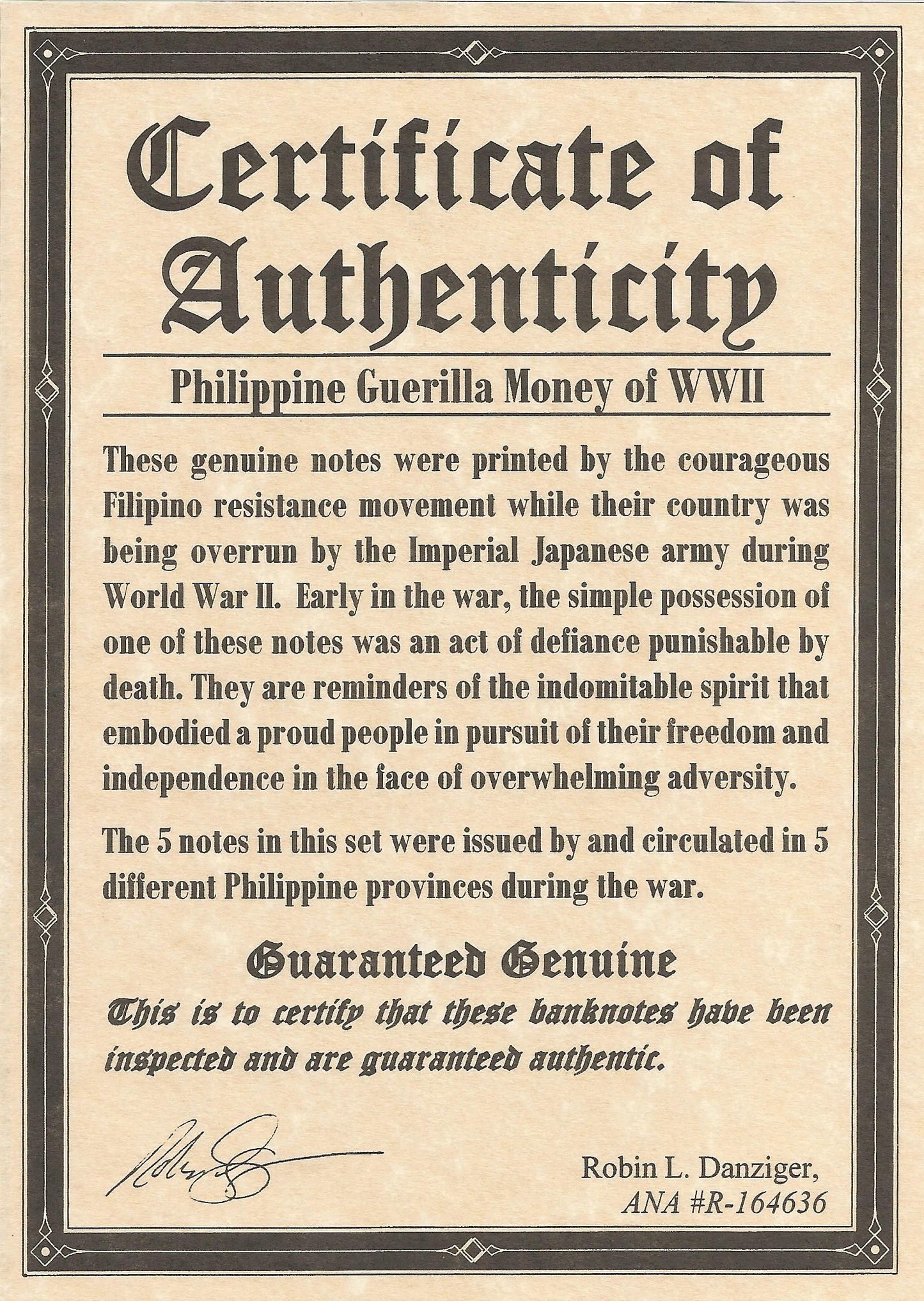 Philippines Guerilla World War II Album - CoinsTV