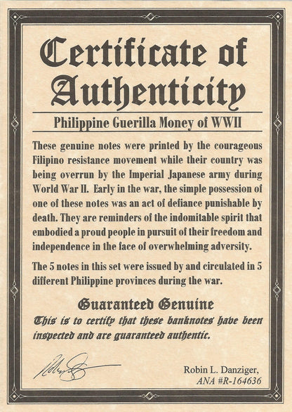 Philippines Guerilla World War II Album - CoinsTV