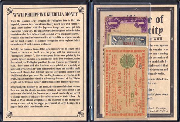 Philippines Guerilla World War II Album - CoinsTV