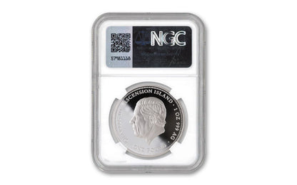 2024 Ascension Island Helmeted Liberty Proof 1 oz Silver - NGC PF 70 FDI - CoinsTV