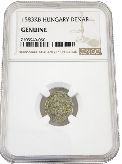 Madonna And Child Medieval Silver Coin (NGC) - CoinsTV