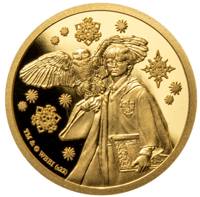 2022 Samoa Harry Potter - Winter Edition 0.5 Gold Prooflike - CoinsTV