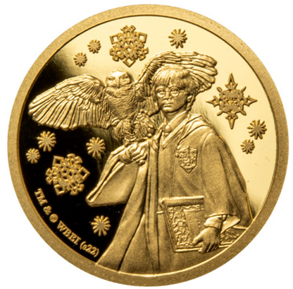 2022 Samoa Harry Potter - Winter Edition 0.5 Gold Prooflike - CoinsTV