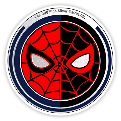 2023 Peter Parker Miles Morales Spider-Man - 1 oz Silver Coin - CoinsTV