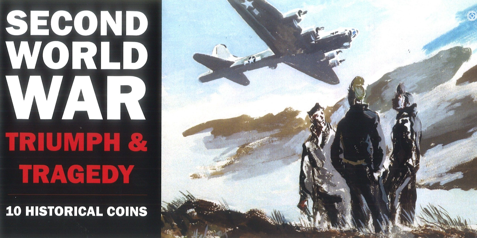 Second World War: Triumph & Tragedy - 10 Historical Coins - CoinsTV