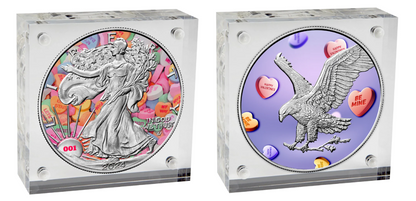 2024 Valentines Day Silver Eagle - Limited Edition - CoinsTV