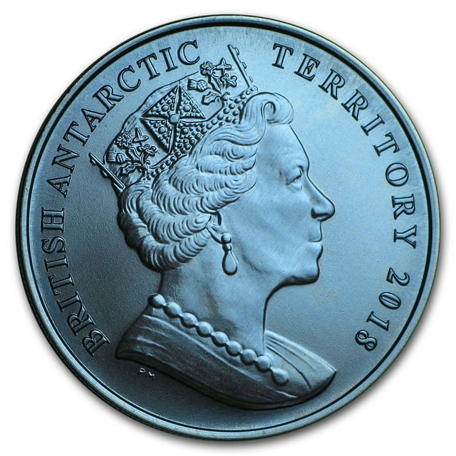 2018 Blue Petrel Colorized Historic Mint Titanium Coin - CoinsTV