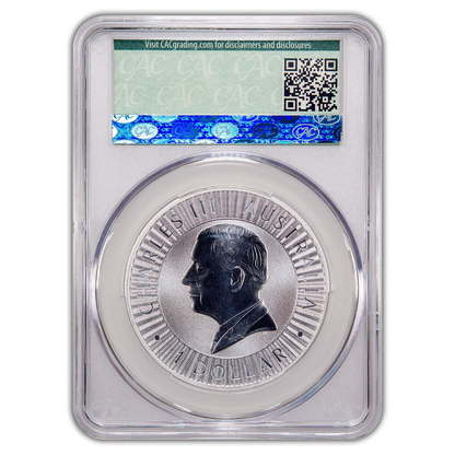2024 Kangaroo - Magnum Opus Label - CAC MS70 First Delivery  1 oz Silver - CoinsTV