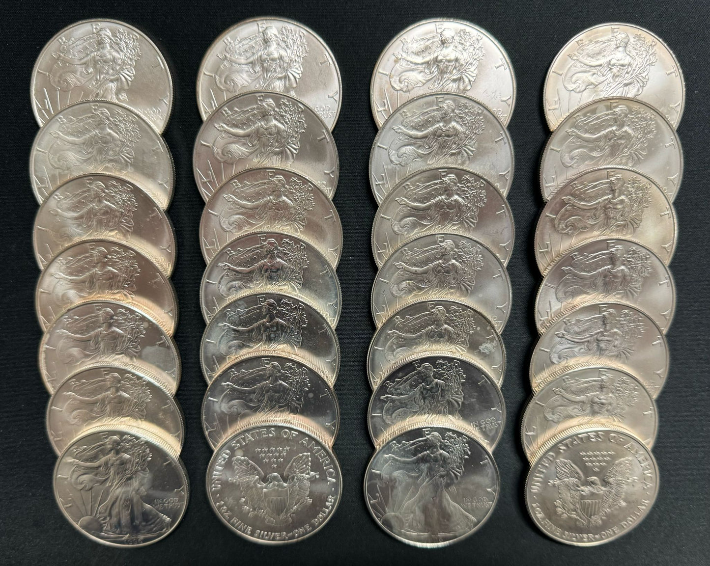 1996 Silver Eagle - Business Strike - Uncirculated - CoinsTV