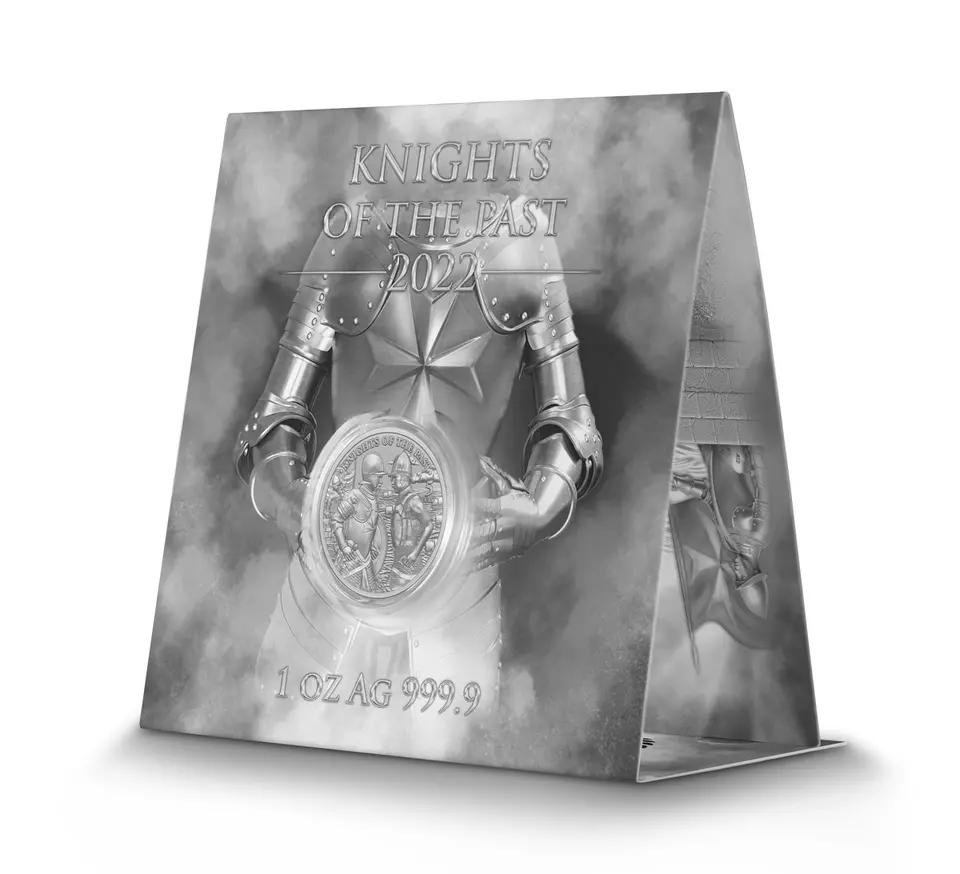 2022 Malta Knights of the Past 1oz Silver BU Coin - CoinsTV