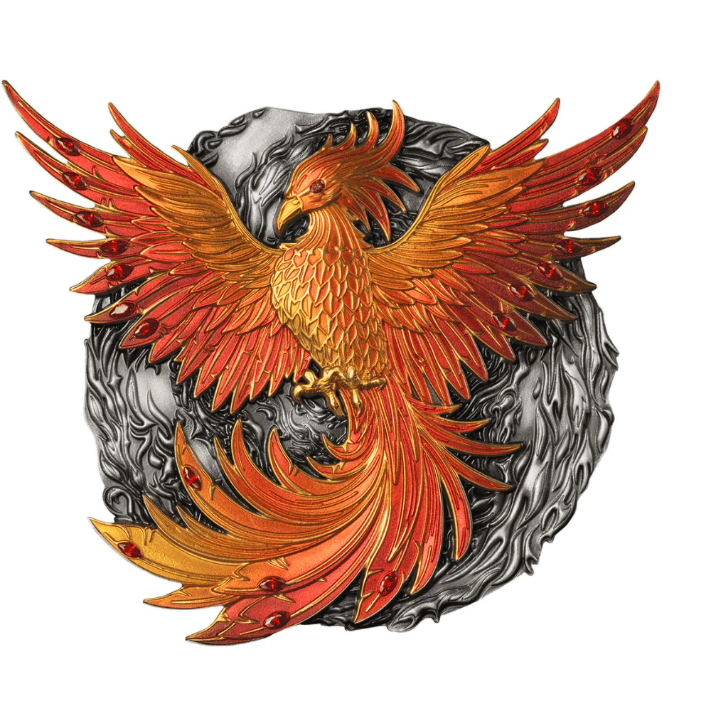 2024 Samoa Phoenix Ascendant 500g Silver Coin - CoinsTV