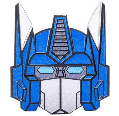 2024 Transformers Heads - Optimus Prime 1 oz Silver Coin