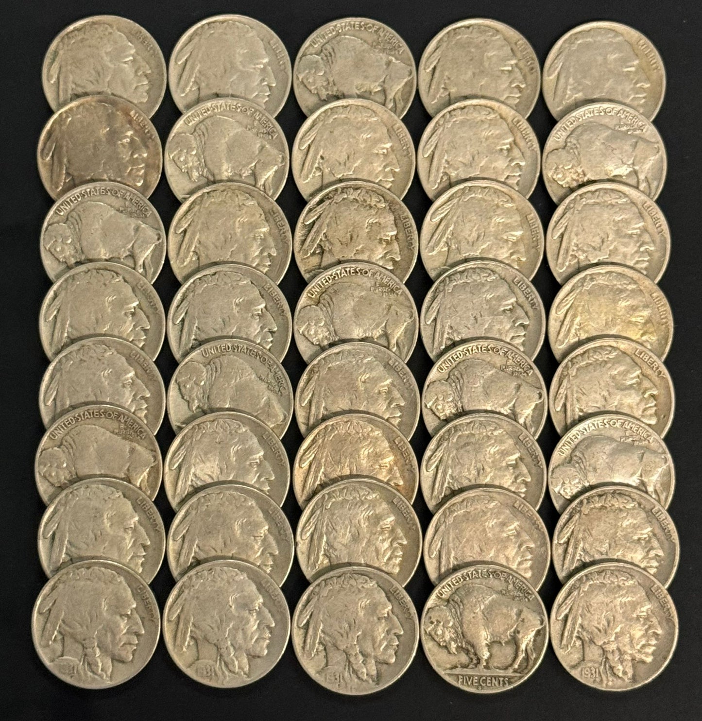 1931 S Buffalo Nickel San Francisco - Collectors Quality Circulated - CoinsTV