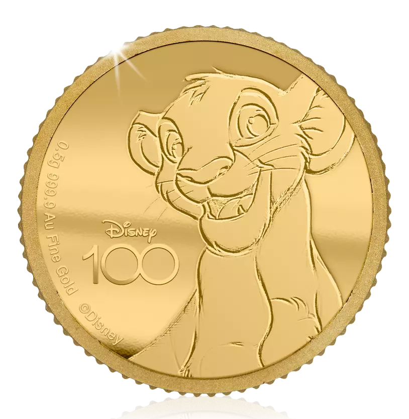 2023 Solomon Disney 100th Celebration - The Lion King Gold Proof - CoinsTV