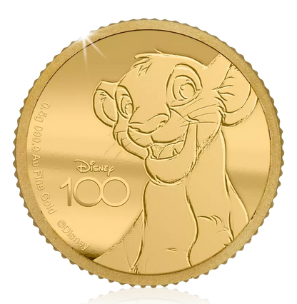 2023 Solomon Disney 100th Celebration - The Lion King Gold Proof - CoinsTV