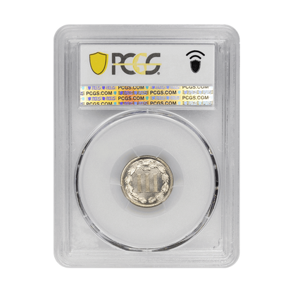 1883 Three Cent Nickel - PCGS PR67+ CAC - CoinsTV
