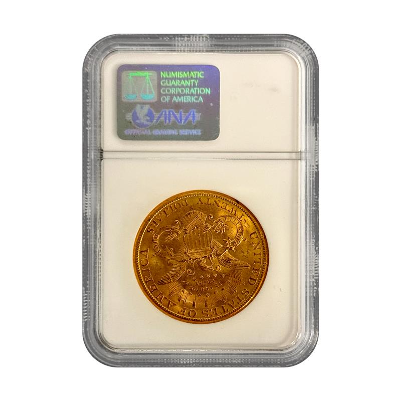 1887 S Gold Liberty Head Eagle - NGC MS61