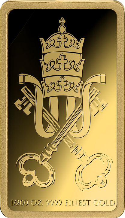 In Memoriam - Francisci Primi Papae - 1/200 oz Gold .9999