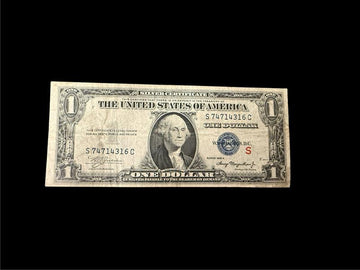 1935 $1 Experimental Silver Certificate Blue Seal