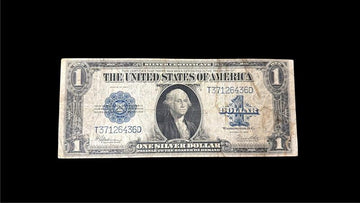 1923 $1 Horse Blanket Note - The Last Large Note
