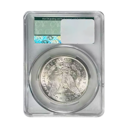 1878-S Morgan Silver Dollar San Francisco - CAC MS64+ - CoinsTV