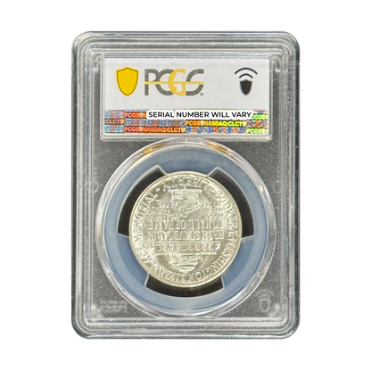 1950-S Booker T. Washington Silver Half Dollar - PCGS MS66+ CAC Sight White - CoinsTV