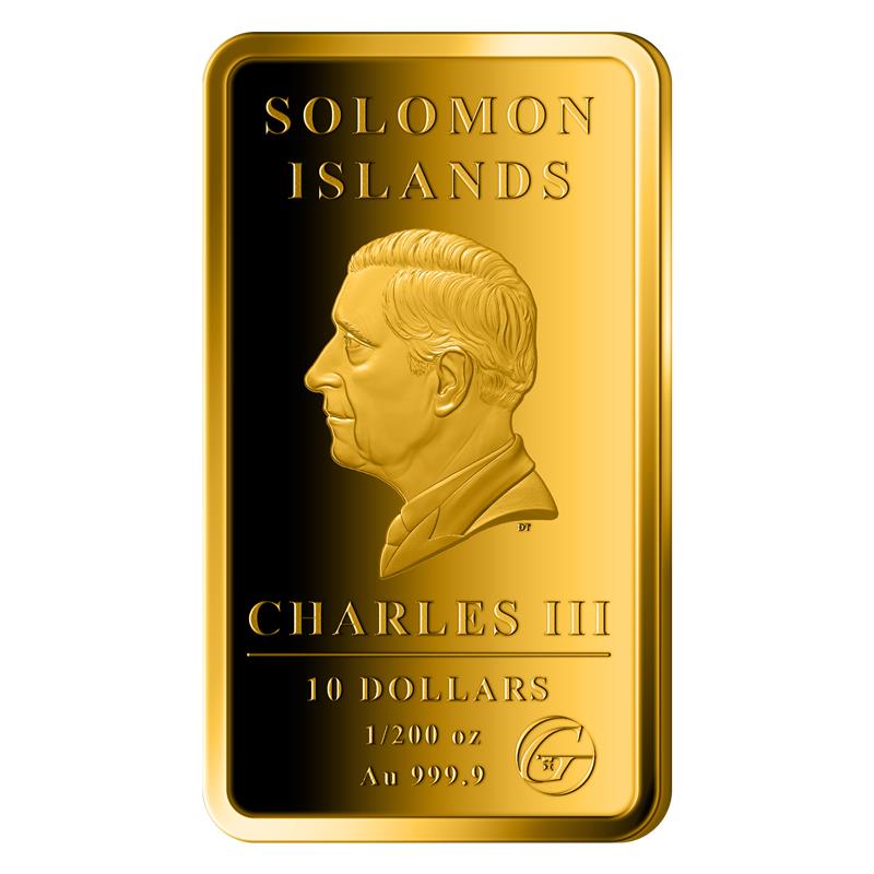 2024 Solomon Islands Golden Gate Bridge 1/200 oz Gold - CoinsTV