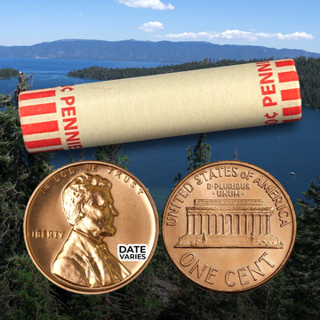 The Crater Lake Hoard – BU Copper Memorial Rolls from Mint-Sealed Bags (1959–1982)