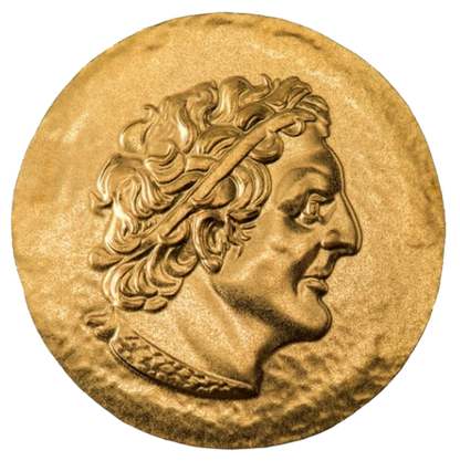 2022 Ancient Greece Ptolemaios I 0.5 g .9999 Gold - CoinsTV
