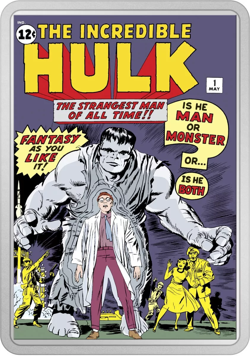 Marvel - Incredible Hulk #1 COMIX 2oz Silver - CoinsTV