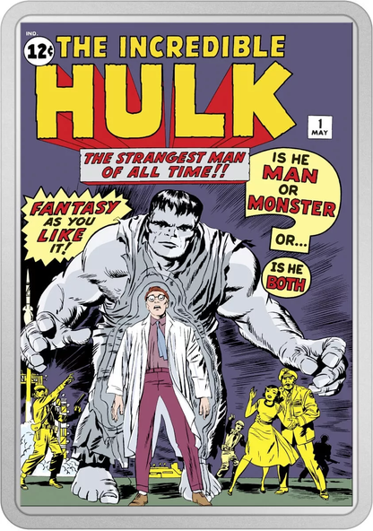 Marvel - Incredible Hulk #1 COMIX 2oz Silver - CoinsTV