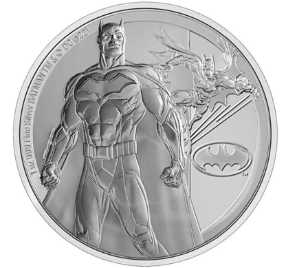 2022 DC Classic - Batman 1oz Silver