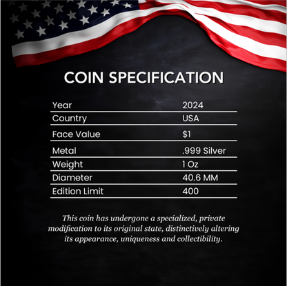 2024 Fourth of July Silver Eagle - CoinsTV