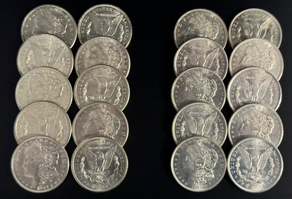1921-D & 1921-S Morgan Silver Dollar Brilliant Uncirculated Set