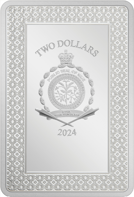 2024 Niue Tarot Card - The Star 1 oz Silver Coin