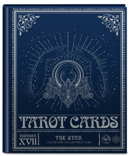 2024 Niue Tarot Card - The Star 1 oz Silver Coin