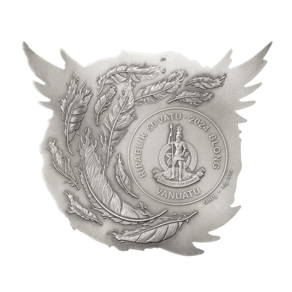 2024 Samoa Phoenix Ascendant 500g Silver Coin - CoinsTV
