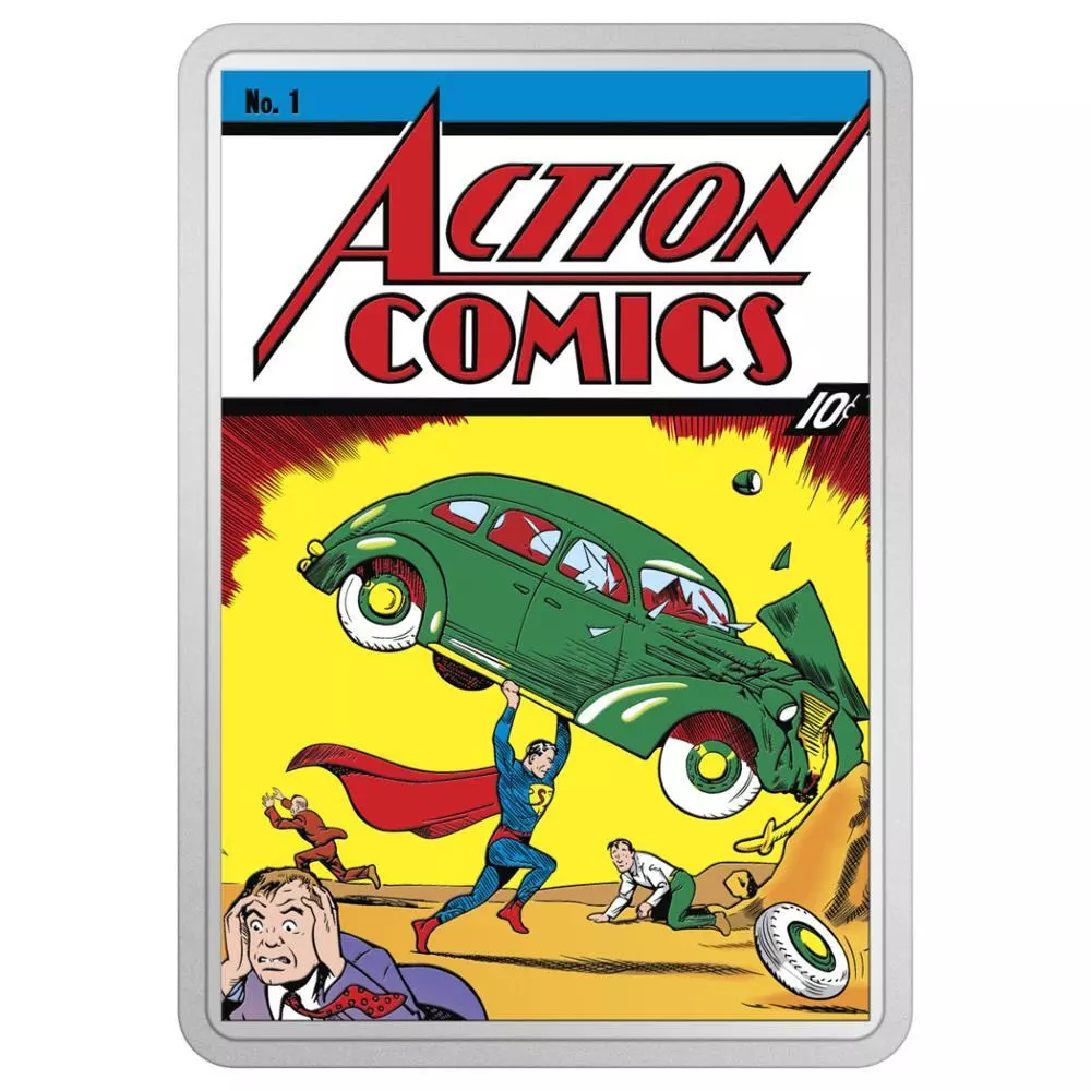 2023 Warner COMIX - DC Action Comics #1 2 oz Silver Coin - CoinsTV