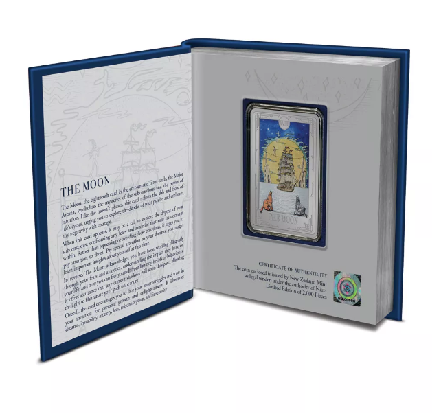 2024 Niue Tarot Card - The Moon 1 oz Silver Coin