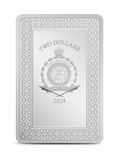 2024 Niue Tarot Card - The Moon 1 oz Silver Coin